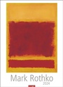Cover: Mark Rothko Kalender 2024. Meisterwerke des abstrakten Expressionismus in einem XXL Wandkalender. Hochwertiger Kunstkalender Gro&szlig;format 49x68 cm. - Weingarten