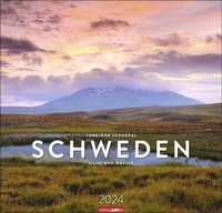 Abbildung von: Schweden Kalender 2024. Reise-Kalender mit 12 atemberaubenden Fotografien schwedischer Landschaften. Romantischer Wandkalender 2024 zum Aufhängen. 48x46 cm. - Weingarten