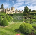 Cover: Englische Parks & Cottages Kalender 2024. Wandkalender mit 12 romantischen Fotos f&uuml;r Liebhaber englischer G&auml;rten. Farbenpr&auml;chtiger Bildkalender f&uuml;r die Wand. Fotokalender im Format 48 x 46cm - Weingarten