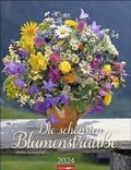Cover: Die sch&ouml;nsten Blumenstr&auml;u&szlig;e Kalender 2024. Wandkalender mit 12 wundersch&ouml;nen Blumen-Arrangements. Dekorativer Foto-Kalender f&uuml;r das Jahr. 30x39 cm Hochformat - Weingarten