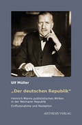 Cover: ""Der deutschen Republik" - Aisthesis