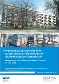 Cover: Wohngeb&auml;udebestand des BfW-Bundesverband Freier Immobilien- und Wohnungsunternehmen e.V. - Arbeitsgemeinschaft f&uuml;r zeitgem&auml;&szlig;es Bauen