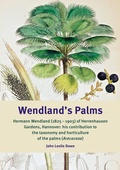 Cover: Wendland's Palms. Hermann Wendland (1825-1903) of Herrenhausen Gardens, Hannover: his contribution to the taxonomy and horticulture of the palms (Arecaceae) - Freie Universit&auml;t Bln Botanischer Garten
