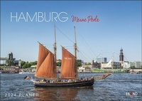 Abbildung von: Hamburg . meine Perle Planer 2024. Terminkalender mit traumhaften Fotos der Hansestadt. Viel Raum für Notizen in einem dekorativen Kalender für Hamburg-Fans. - Eiland