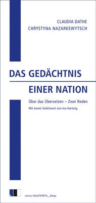 Abbildung von: Das Gedächtnis einer Nation - Edition.fotoTAPETA Berlin