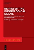 Cover: Segmental Structure and Representations - De Gruyter Mouton