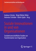 Cover: Soziale Innovationen in und von Organisationen - Springer VS