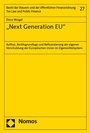 Cover: "Next Generation EU" - Nomos