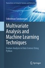 Cover: Multivariate Analysis and Machine Learning Techniques - Springer