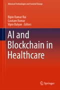 Cover: AI and Blockchain in Healthcare - Springer
