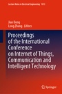 Cover: Proceedings of the International Conference on Internet of Things, Communication and Intelligent Technology - Springer