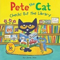 Cover: Pete the Cat Checks Out the Library - HarperCollins