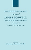 Cover: Letters of James Boswell V 2 C - OUP India