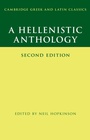 Cover: A Hellenistic Anthology - Cambridge University Press