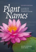 Cover: Plant Names - CSIRO PUBLISHING