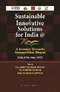 Cover: Sustainable & Innovative Solutions for India @ 75 - Bloomsbury Publishing India Pvt Ltd