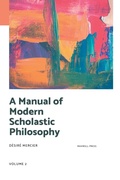 Cover: A Manual of Modern Scholastic Philosophy - MJP Publisher