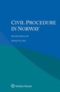 Cover: Civil Procedure in Norway - Wolters Kluwer