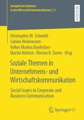 Cover: Soziale Themen in Unternehmens- und Wirtschaftskommunikation - Springer VS
