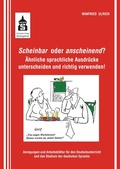 Cover: Scheinbar oder anscheinend? - Schneider bei wbv
