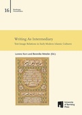 Cover: Writing As Intermediary - University of Bamberg Press