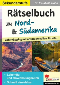 Abbildung von: Rätselbuch zu Nord- und Südamerika - KOHL VERLAG Der Verlag mit dem Baum