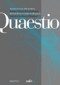 Abbildung von: Quaestio - Brepols