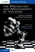 Cover: The Prevention and Management of Violence - Cambridge University Press