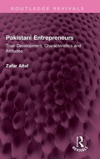 Enlarge image Cover: Pakistani Entrepreneurs - Routledge