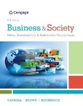 Cover: MindTap Management, 1 term (6 months) Printed Access Card for Carroll/Brown/Buchholtz's Business & Society: Ethics, Sustainability & Stakeholder Management, 10th - CENGAGE Learning Custom Publishing