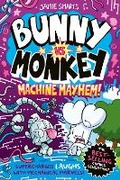 Cover: Bunny vs Monkey: Machine Mayhem (a Phoenix Comic Book, from the multi-million-selling creative genius Jamie Smart) - DFB Phoenix