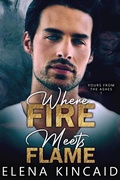 Cover: Where Fire Meets Flame (Yours From The Ashes, #1) - Elena Kincaid