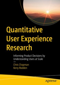 Enlarge image Cover: Quantitative User Experience Research - APress