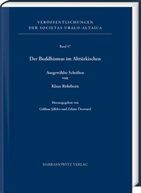 Abbildung von: Der Buddhismus im Alttürkischen - Harrassowitz Verlag