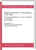 Bild: Hallesche Pastoren in Pennsylvania, 1743-1825. Eine kritische Quellenedition zu ihrer Amtstätigkeit in Nordamerika - Harrassowitz Verlag