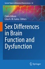 Cover: Sex Differences in Brain Function and Dysfunction - Springer