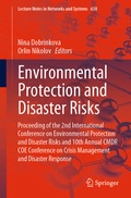 Cover: Environmental Protection and Disaster Risks - Springer