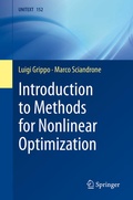 Cover: Introduction to Methods for Nonlinear Optimization - Springer