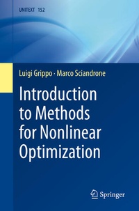 Enlarge image Cover: Introduction to Methods for Nonlinear Optimization - Springer