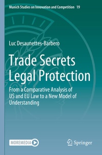 Enlarge image Cover: Trade Secrets Legal Protection - Springer