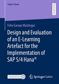 Abbildung von: Design and Evaluation of an E-Learning Artefact for the Implementation of SAP S/4HANA® - Springer Gabler