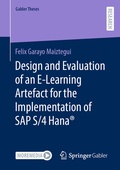 Bild: Design and Evaluation of an E-Learning Artefact for the Implementation of SAP S/4HANA&reg; - Springer Gabler
