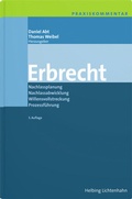 Cover: Praxiskommentar Erbrecht - Helbing & Lichtenhahn