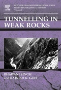 Cover: Tunnelling in Weak Rocks. Elsevier Geo-Engineering Book Series, Volume 5. - Elsevier