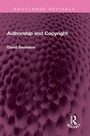 Cover: Authorship and Copyright - Routledge