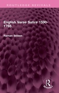 Cover: English Verse Satire 1590-1765 - Routledge