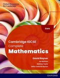 Cover: Cambridge IGCSE Complete Mathematics Core: Student Book Sixth Edition - Oxford University Press