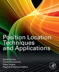 Enlarge image Cover: Position Location Techniques and Applications - Academic Press