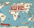 Cover: Alle Welt 2024 - Landkarten-Kalender von DUMONT- Kinder-Kalender -Querformat 60 x 50 cm - DuMont Buchverlag