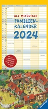 Cover: Familienkal. 2024 Ali Mitgutsch - DuMont Buchverlag